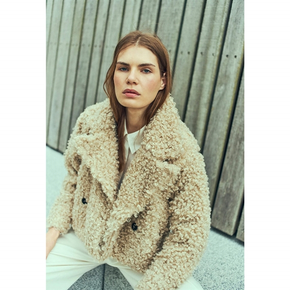 Copenhagen Muse CMCURLY Jakke, Peyote Melange 